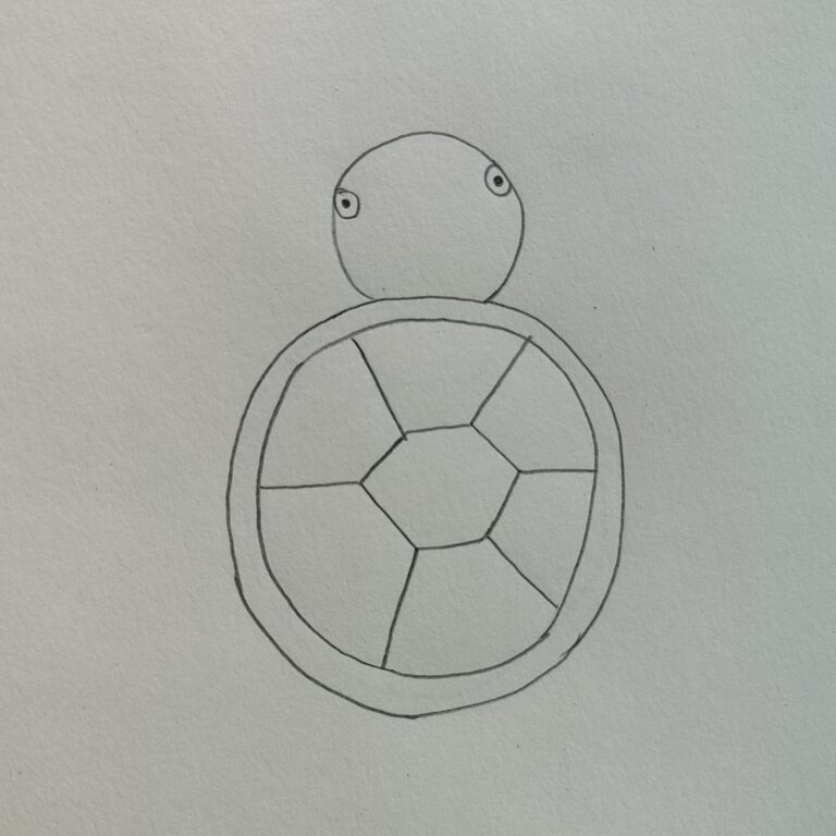 3 Simple and Cute Turtle Drawing Ideas for Kids: Step-by-Step Guide ...