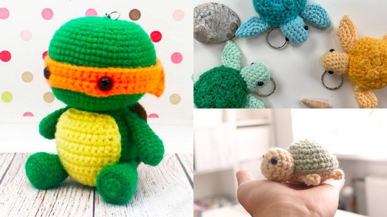 Free Crochet Turtle Keychain Patterns