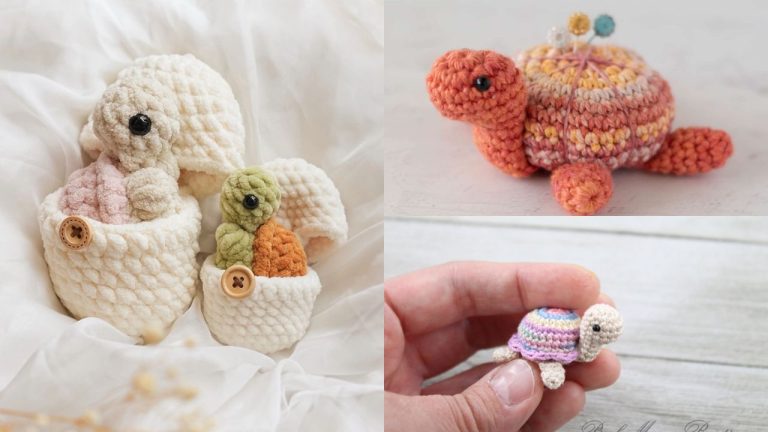 Free Mini Crochet Turtle Patterns