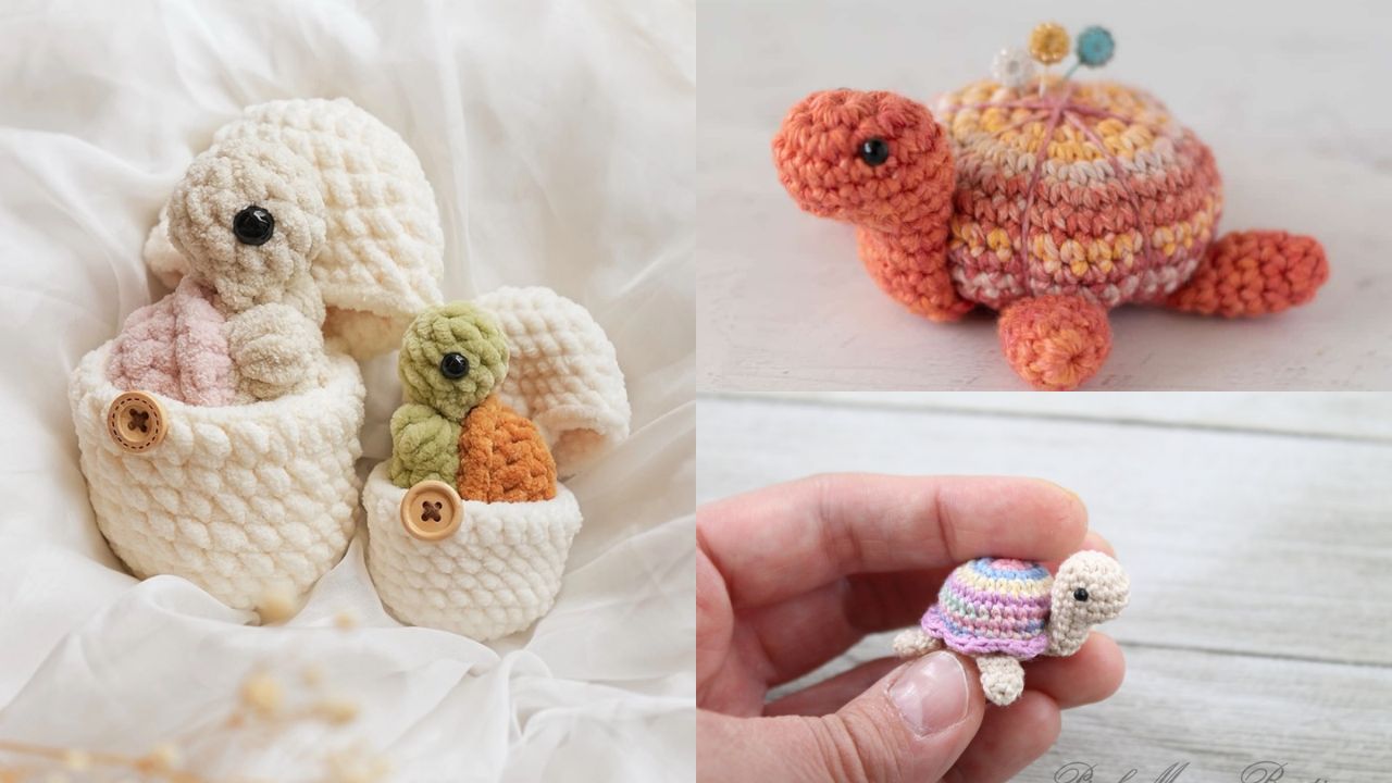 Free Mini Crochet Turtle Patterns